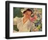 Smiling Nurse-null-Framed Giclee Print