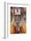 Smiling sadhu with Vishnu mark on his forehead, Rishikesh, Uttarakhand, India-Godong-Framed Photographic Print