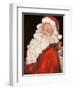 Smiling Santa-Patricia Pinto-Framed Art Print