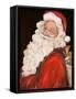 Smiling Santa-Patricia Pinto-Framed Stretched Canvas