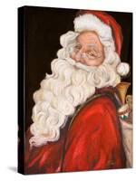 Smiling Santa-Patricia Pinto-Stretched Canvas