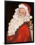 Smiling Santa-Patricia Pinto-Framed Art Print