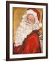 Smiling Santa-Patricia Pinto-Framed Art Print