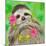 Smiling Sloth-Shari Warren-Mounted Art Print