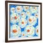 Smiling Snowballs, 2011-David Cooke-Framed Giclee Print