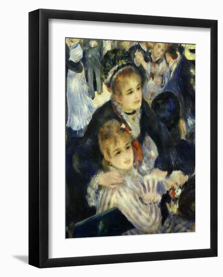 Smiling Women, from Bal Du Moulin De La Galette, Dance at Moulin De La Galette, Paris, 1876, Detail-Pierre-Auguste Renoir-Framed Giclee Print