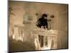 Smirnoff Ice Bar, Ice Hotel, Quebec, Quebec, Canada-Alison Wright-Mounted Photographic Print