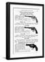 Smith and Wesson Revolvers-null-Framed Giclee Print