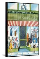 Smith Brothers Clothing Company-Julia Letheld Hahn-Framed Stretched Canvas