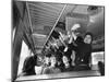 Smith College Girls Learning to Handle Suitcases-Yale Joel-Mounted Photographic Print