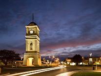 Clock Tower in the Square, Feilding, Manawatu, North Island, New Zealand, Pacific-Smith Don-Framed Photographic Print