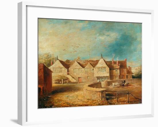 Smith House, Lightcliffe, 1830-Lumb Stocks-Framed Giclee Print