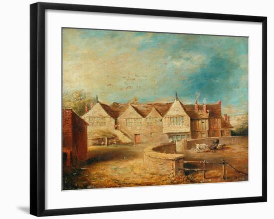 Smith House, Lightcliffe, 1830-Lumb Stocks-Framed Giclee Print