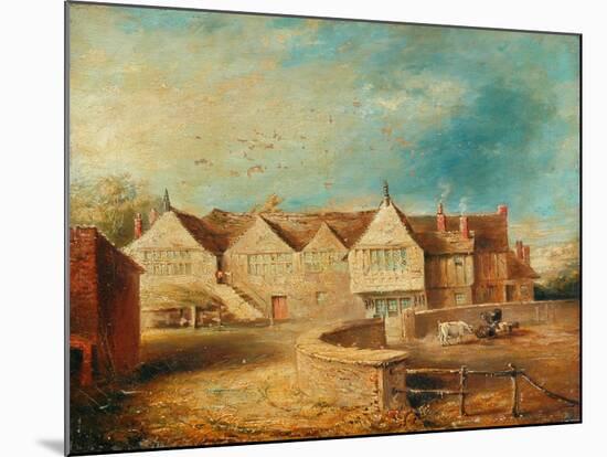 Smith House, Lightcliffe, 1830-Lumb Stocks-Mounted Giclee Print