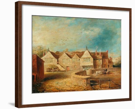 Smith House, Lightcliffe, 1830-Lumb Stocks-Framed Giclee Print