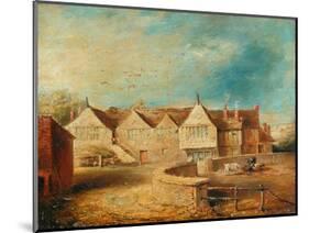 Smith House, Lightcliffe, 1830-Lumb Stocks-Mounted Giclee Print