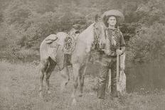 Cowboy Scout "Wild Burt," ca. 1880s.-Smith of Cooperstown-Art Print