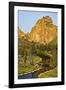 Smith Rock, Crooked River, Smith Rock State Park, Oregon, Usa-Michel Hersen-Framed Photographic Print