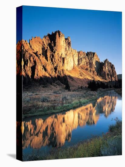 Smith Rock, Oregon, USA-Janis Miglavs-Stretched Canvas