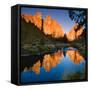 Smith Rock State Park-Ike Leahy-Framed Stretched Canvas