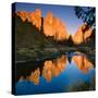 Smith Rock State Park-Ike Leahy-Stretched Canvas