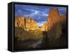 Smith Rocks State Park, Oregon, USA-Charles Gurche-Framed Stretched Canvas