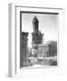 Smith Tower Construction Photograph - Seattle, WA-Lantern Press-Framed Art Print