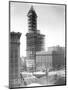 Smith Tower Construction Photograph - Seattle, WA-Lantern Press-Mounted Art Print