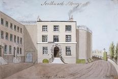 View of King's Bench Prison in St George's Fields, Southwark, London, C1820-Smith-Giclee Print