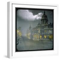 Smithfield Market by Night-null-Framed Photographic Print