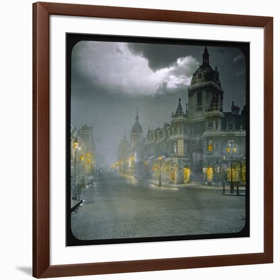 Smithfield Market by Night-null-Framed Photographic Print