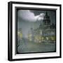 Smithfield Market by Night-null-Framed Photographic Print