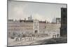 Smithfield Market, City of London, 1810-George Shepherd-Mounted Giclee Print