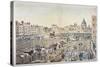 Smithfield Market, City of London, 1855-null-Stretched Canvas