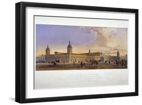 Smithfield Market, City of London, 1868-null-Framed Giclee Print