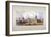 Smithfield Market, City of London, 1875-CF Kell-Framed Giclee Print