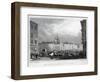 Smithfield Market from the Barrs, Engraved by Thomas Barber, C.1830-Shepherd-Framed Giclee Print