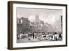 Smithfield Market, London, C1830-George Cooke-Framed Giclee Print