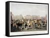 Smithfield Market, London, C1840-Frederick Christian Lewis-Framed Stretched Canvas