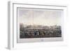 Smithfield Market, West Smithfield, City of London, C1825-Nathaniel Whittock-Framed Giclee Print