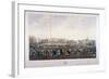 Smithfield Market, West Smithfield, City of London, C1825-Nathaniel Whittock-Framed Giclee Print