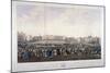 Smithfield Market, West Smithfield, City of London, C1825-Nathaniel Whittock-Mounted Giclee Print