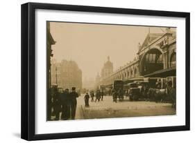 Smithfield Meat Market, London-English Photographer-Framed Photographic Print