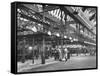 Smithfields Market Almost Empty Because of the Postwar Shortage on Meat-Cornell Capa-Framed Stretched Canvas