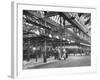 Smithfields Market Almost Empty Because of the Postwar Shortage on Meat-Cornell Capa-Framed Photographic Print