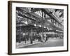 Smithfields Market Almost Empty Because of the Postwar Shortage on Meat-Cornell Capa-Framed Photographic Print