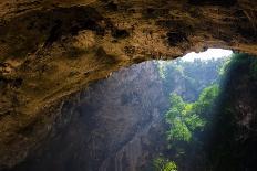 Enchanting Tropical Mountain Cave, Sam Roi Yot, Thailand-smithore-Photographic Print