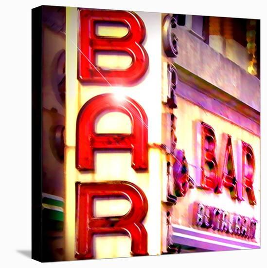 Smiths Bar, New York-Tosh-Stretched Canvas