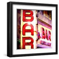 Smiths Bar, New York-Tosh-Framed Art Print