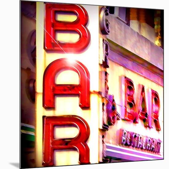 Smiths Bar, New York-Tosh-Mounted Premium Giclee Print